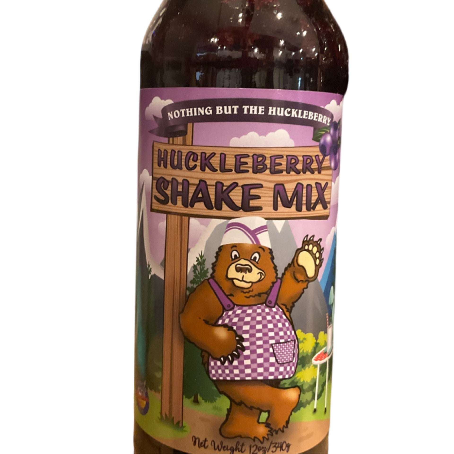Huckleberry Milkshake Mix 12oz | BUTTE STUFF