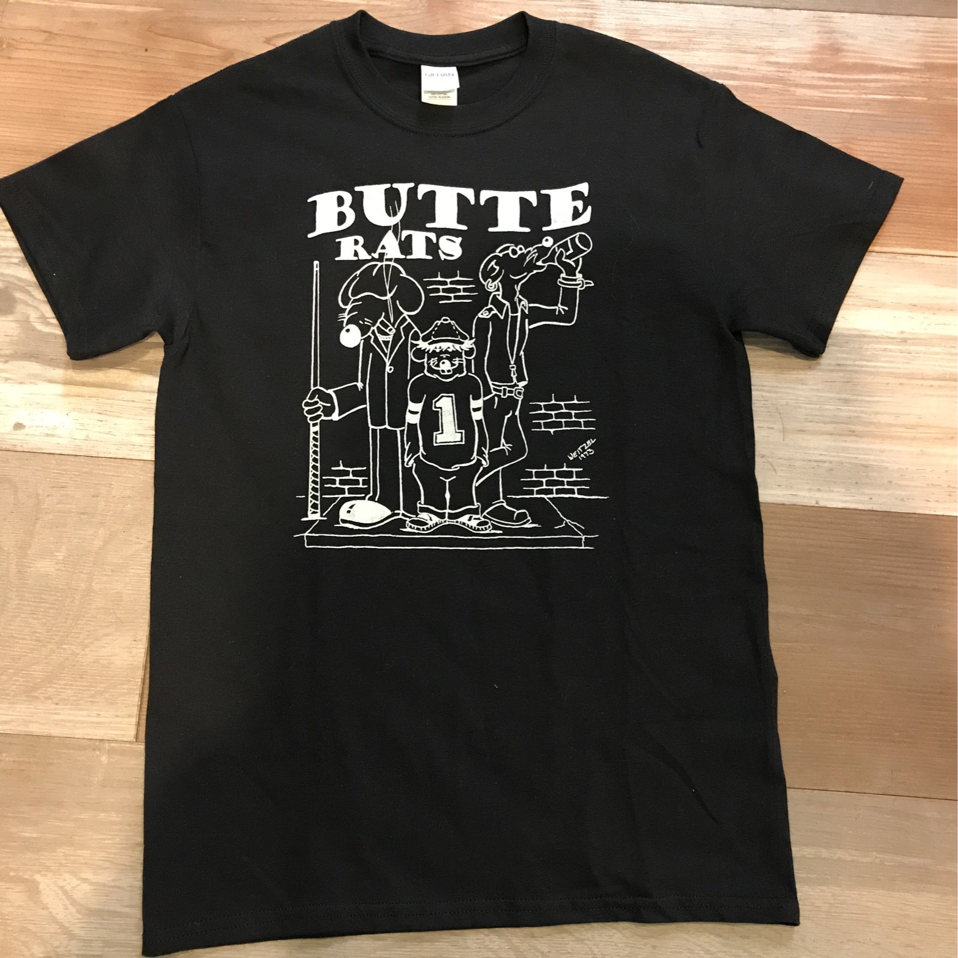 Butte Black Rat Shirt | BUTTE STUFF