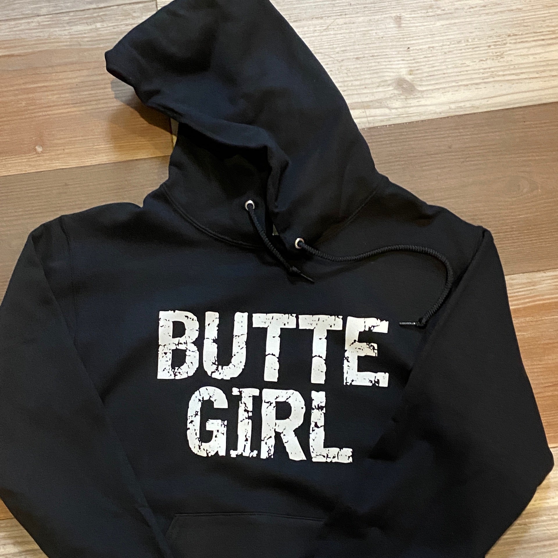 Butte Girl Blk Hoodie | BUTTE STUFF